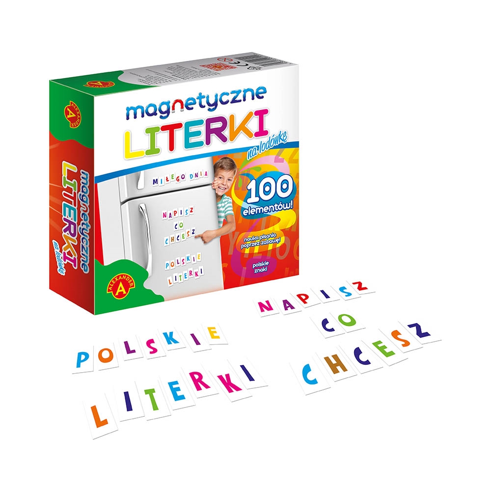 Literki magnetyczne na lodówkę 08111