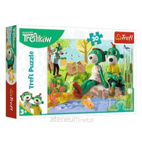 PUZZLE 30 TREFLIKI NAD STAWEM