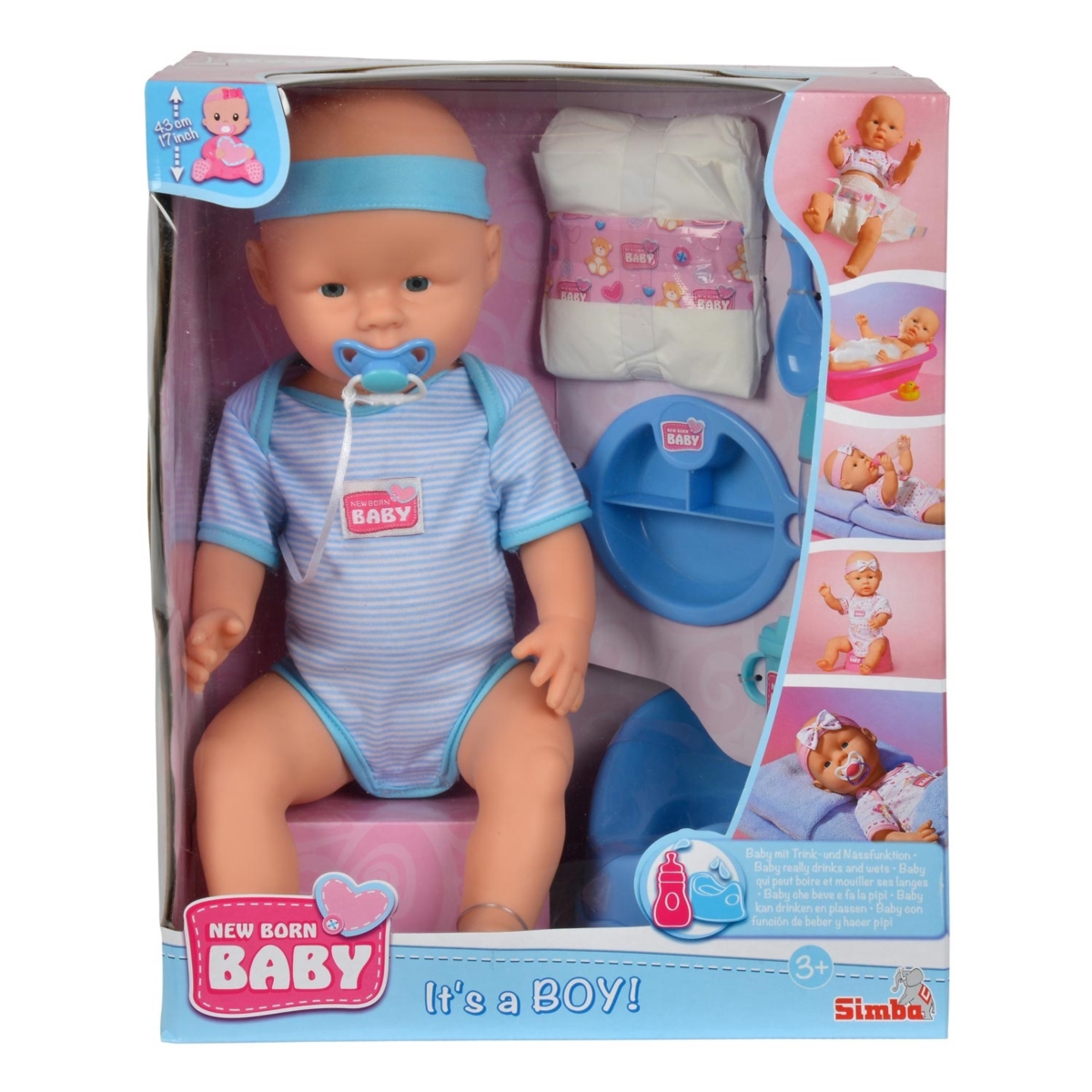 LALKA NEW BORN CHŁOPIEC