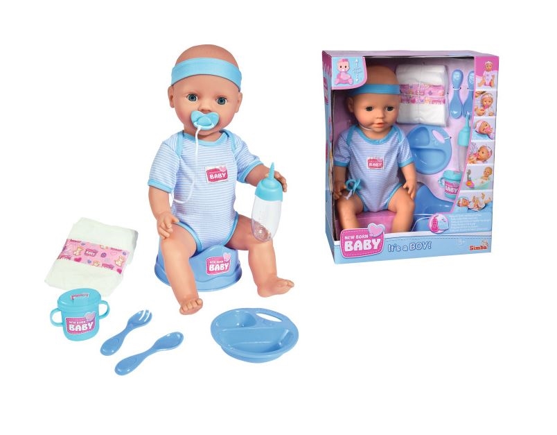 LALKA NEW BORN CHŁOPIEC