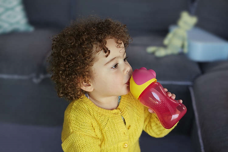 AVENT KUBEK ZE SŁOMKĄ 300ML GIRL SCF798/02