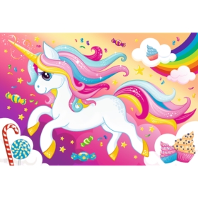 PUZZLE TREFL 100 EL PIEKNY JEDNOROŻEC 16386