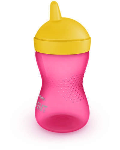 AVENT KUBEK Z TWARDYM USTNIKIEM 18M+, 300ML GIRL 8
