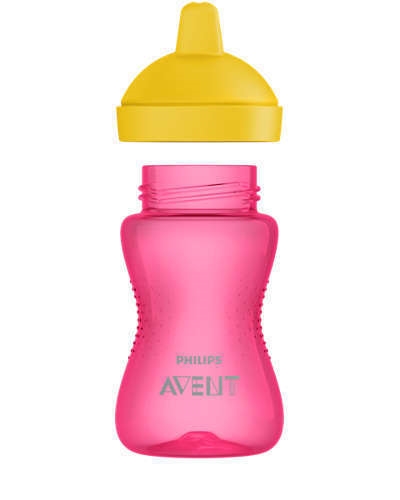 AVENT KUBEK Z TWARDYM USTNIKIEM 18M+, 300ML GIRL 8