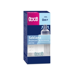 LOVI BUTELKA SZKLANA DIAMOND GLAS150 ML BOTANIC 74/105 0+