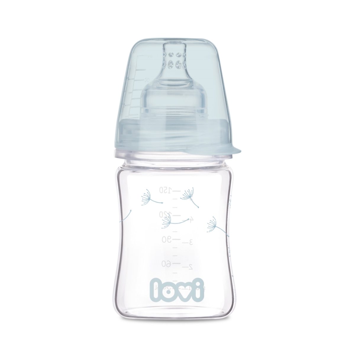 LOVI BUTELKA SZKLANA DIAMOND GLAS150 ML BOTANIC 74/105 0+