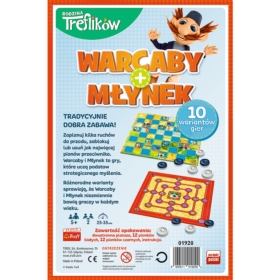 Gra Warcaby/Młynek Rodzina Treflików 01920