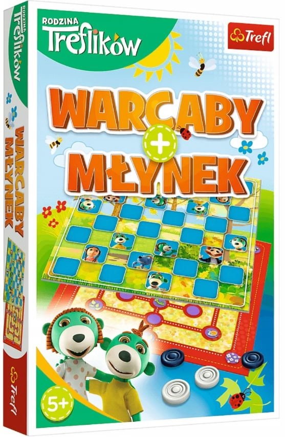 Gra Warcaby/Młynek Rodzina Treflików 01920
