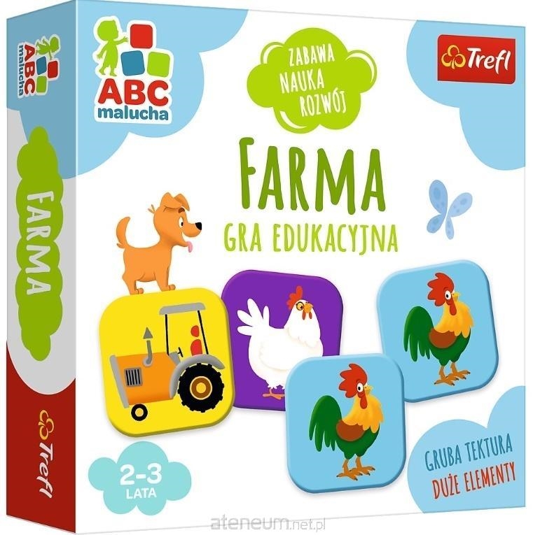 Gra Farma z Serii ABC Malucha Trefl 01944