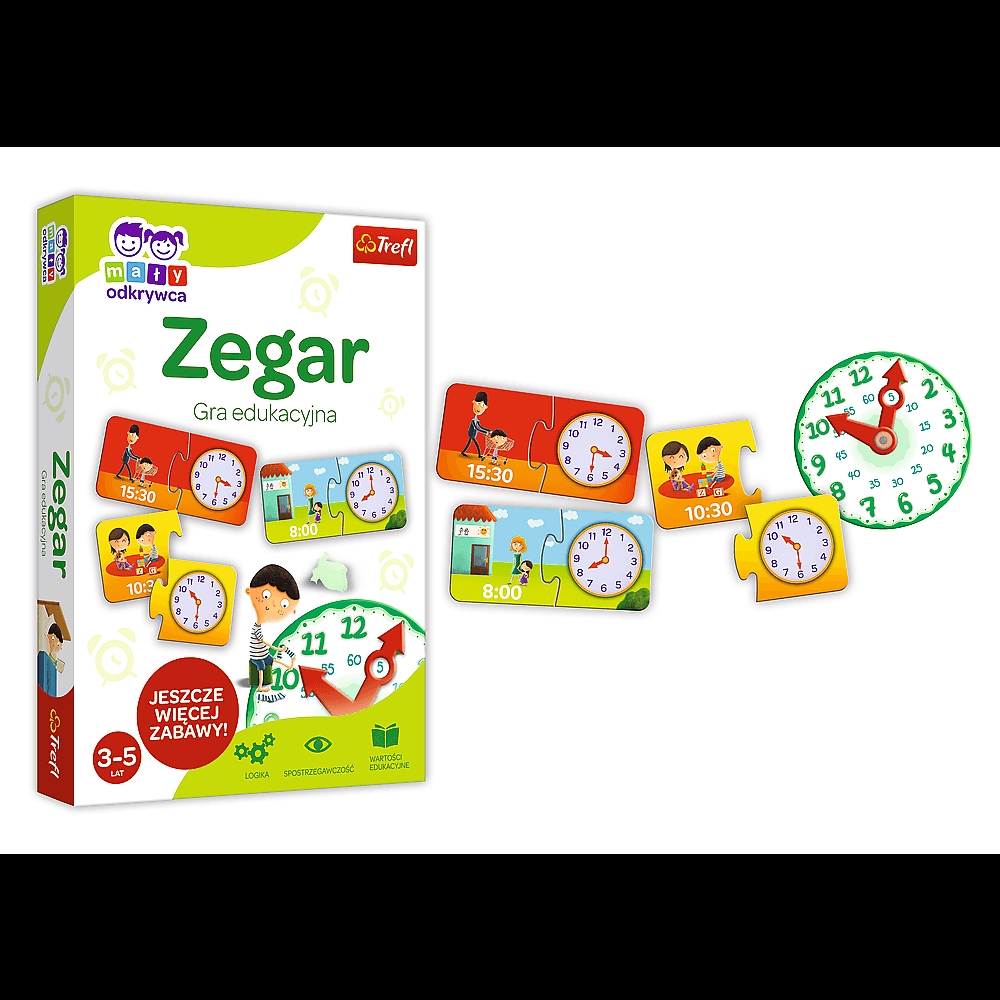 Gra Zegar z Serii Mały Odkrywca 01948
