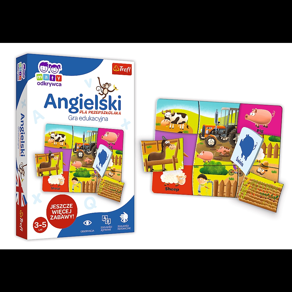 Gra  Edukacyjna Angielski dla przedszkolaka z Seri