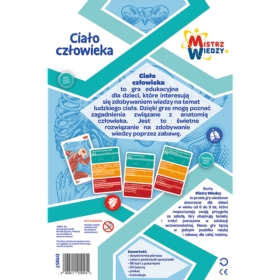 Gra Edukacyjna Ciało człowieka/ Mistrz Wiedzy Tref