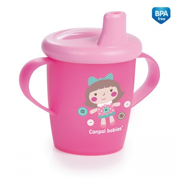 CANPOL KUBEK NIEKAPEK PINK