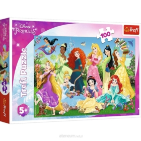 Puzzle Czarujące Księżniczki 100el. Trefl 16417