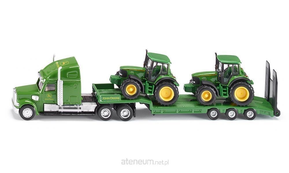 SIKU 1837 CIĘŻARÓWKA JOHN DEERE Z NACZEPĄ