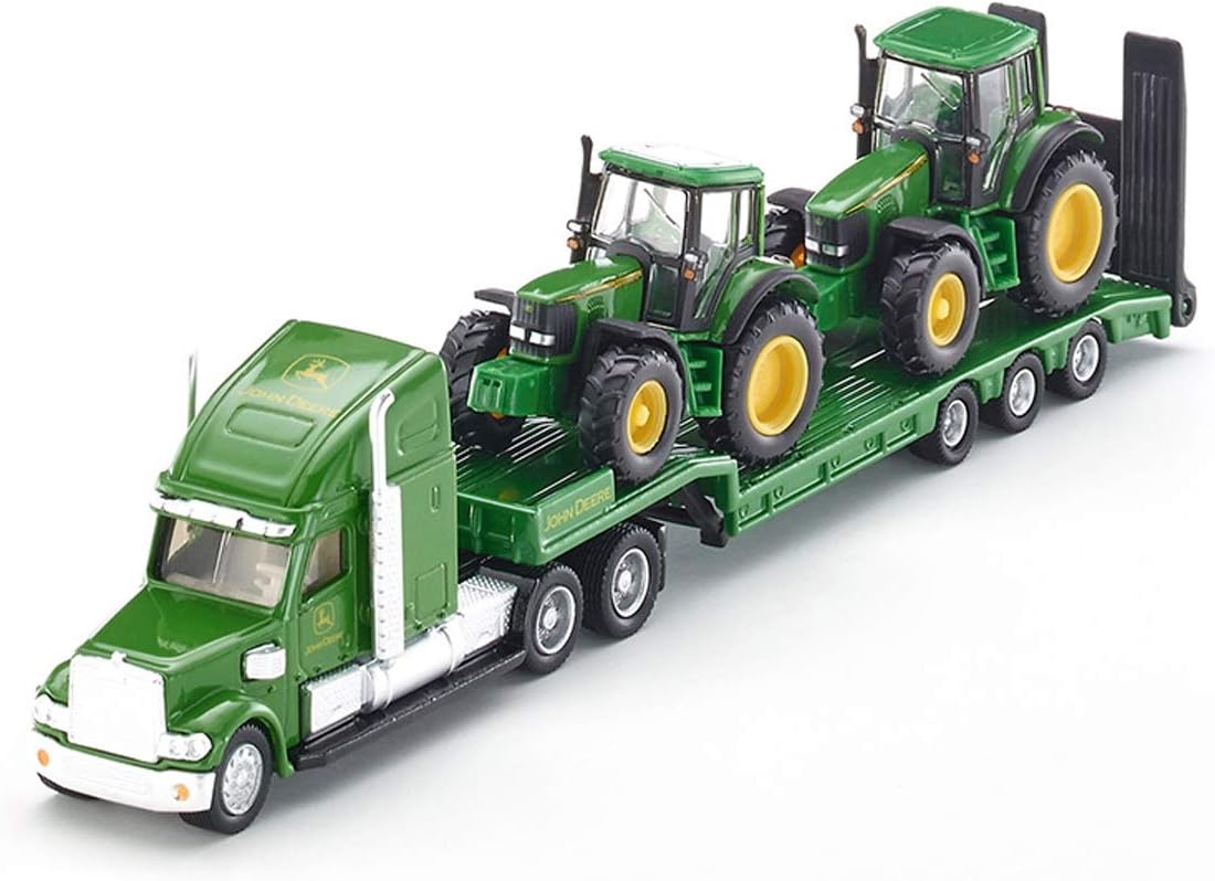 SIKU 1837 CIĘŻARÓWKA JOHN DEERE Z NACZEPĄ