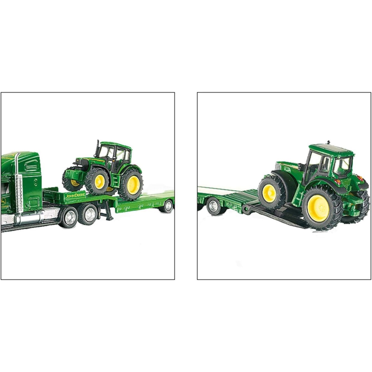 SIKU 1837 CIĘŻARÓWKA JOHN DEERE Z NACZEPĄ