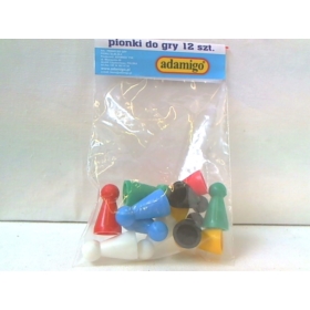 PIONKI DO GRY KPL. 12SZT