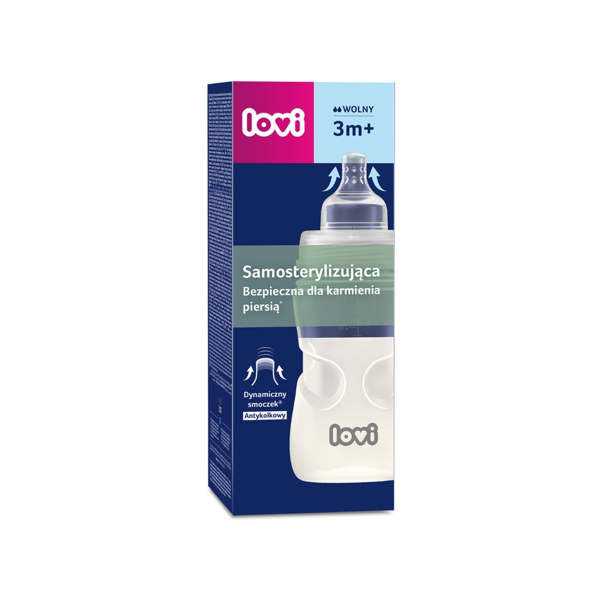 LOVI BUTELKA MEDICAL+ SAMOSTERYLIZUJĄCA 250ML  21/571