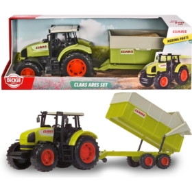 Dickie traktor CLASS Ares+przyczepą 373-9000