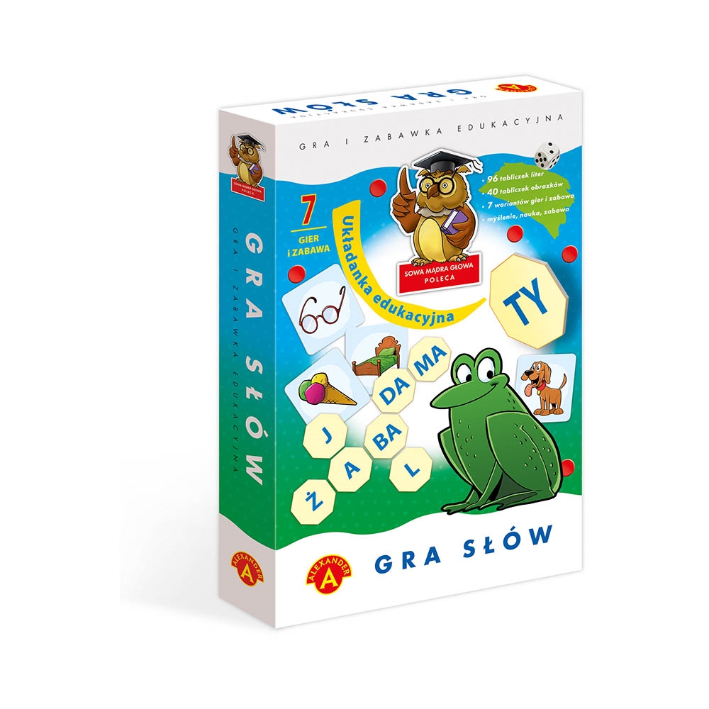 Gra słów - układanka edukacyjna 13245