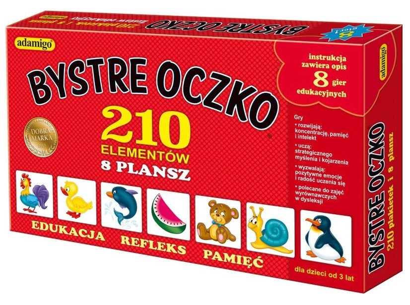 Bystre oczko-gra edukacyjna 04584