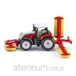 SIKU 1672 TRAKTOR STERY Z KOSIARKĄ