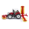 SIKU 1672 TRAKTOR STERY Z KOSIARKĄ