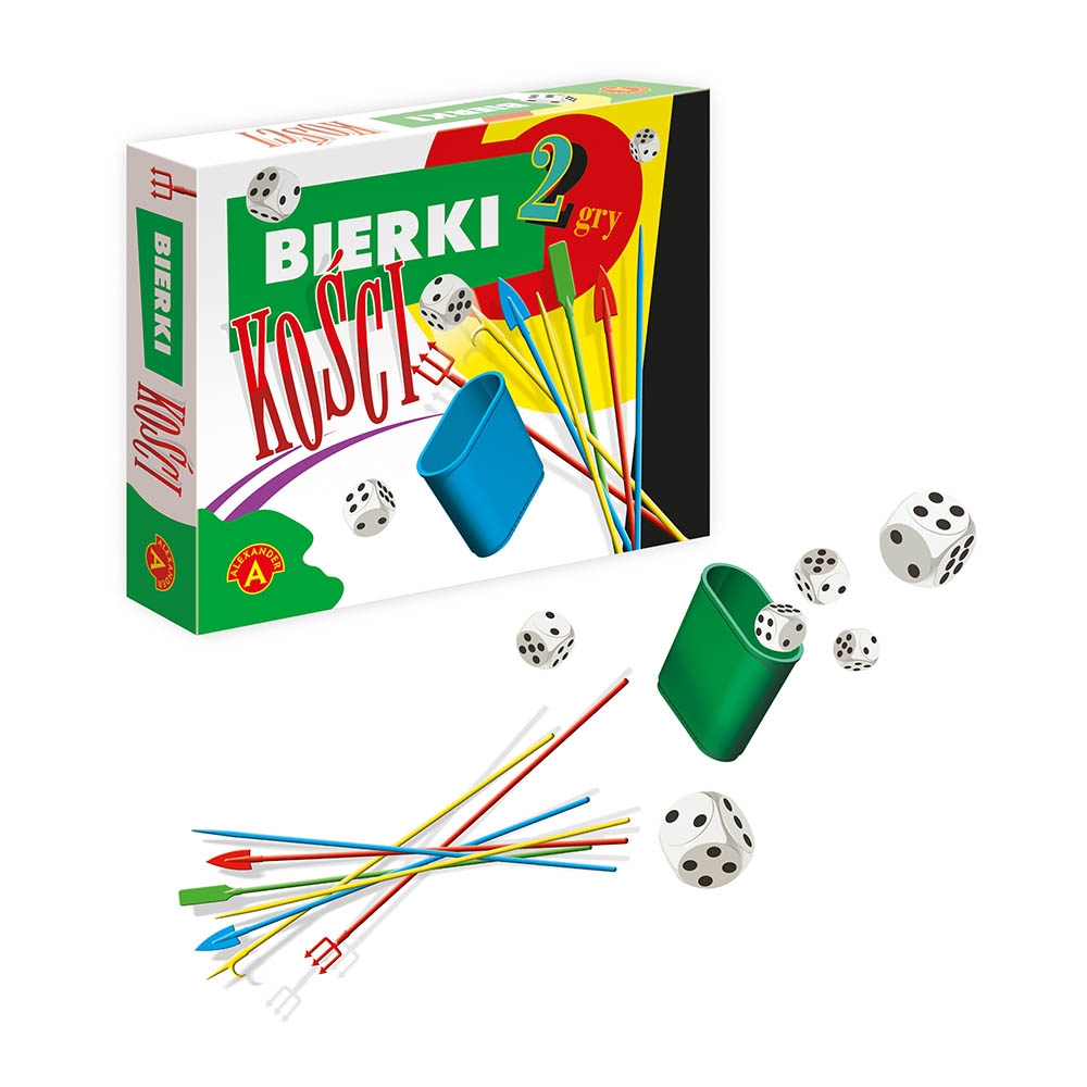 2 w1 gry Bierki + Kości 13849