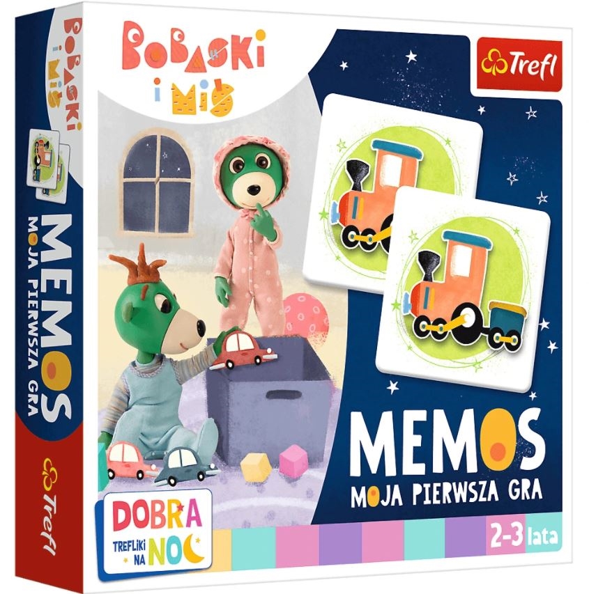 Gra Mój pierwszy Memos, Dobranoc, Trefliki na noc