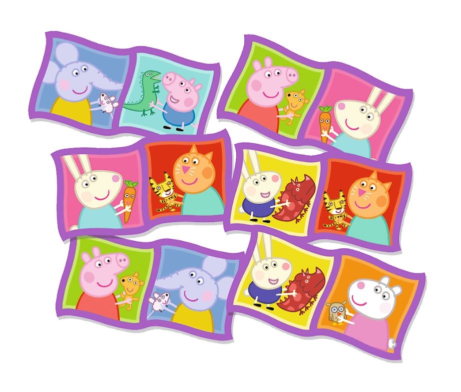 Gra Domino Peppa Trefl 02066