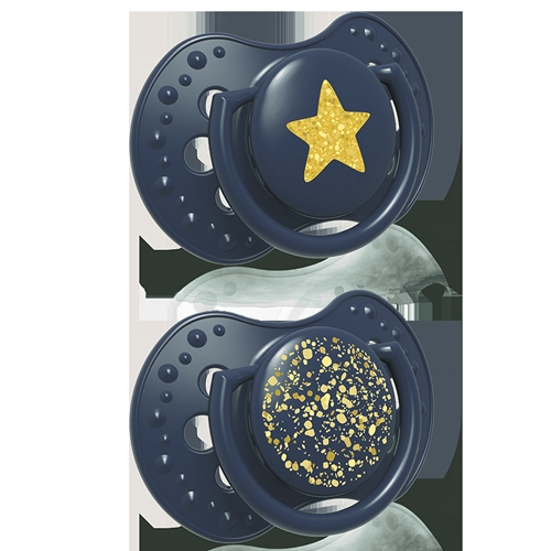LOVI SMOCZEK 0-3 STARDUST BLUE