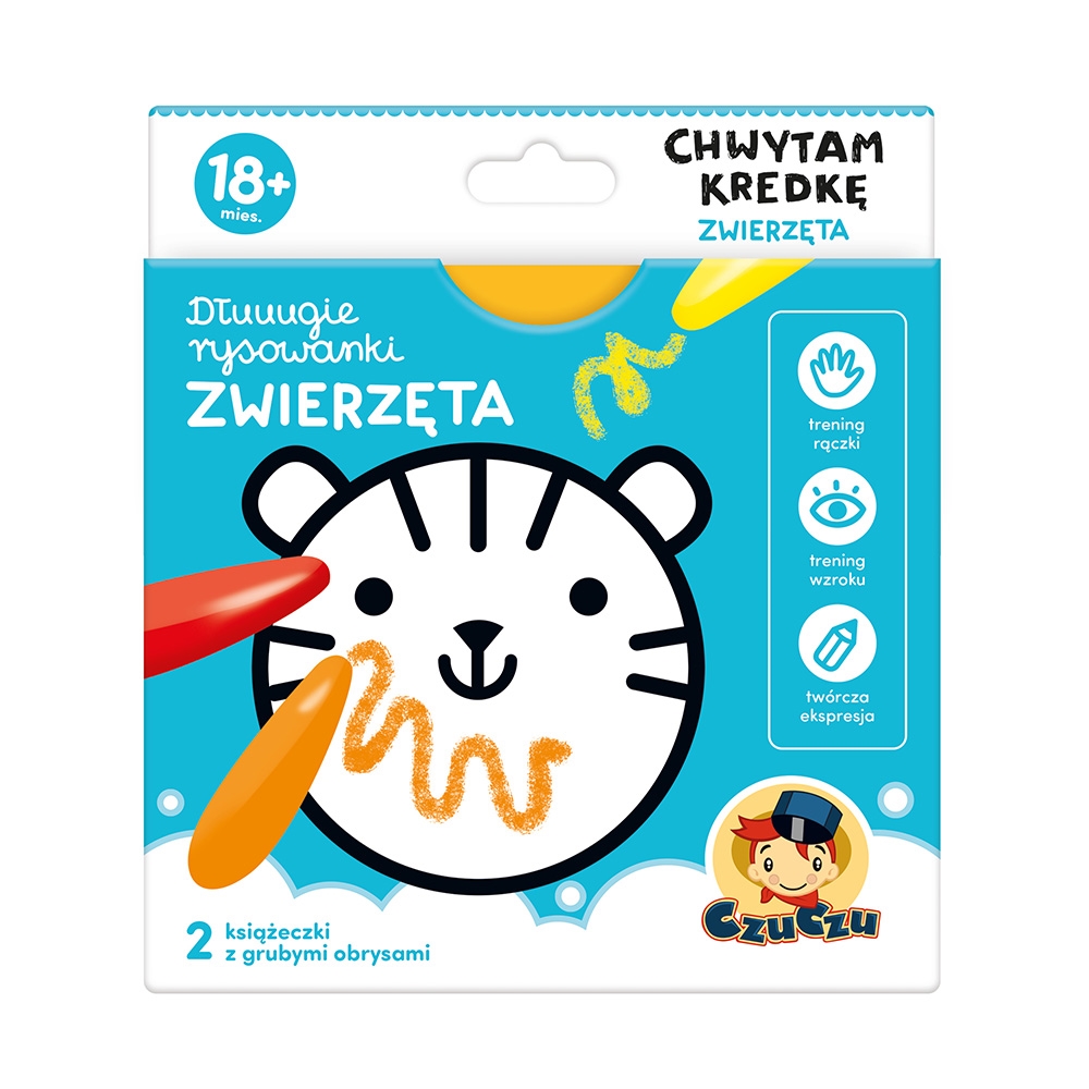 CZUCZU DŁUGIE RYSOWANKI ZWIERZĘTA