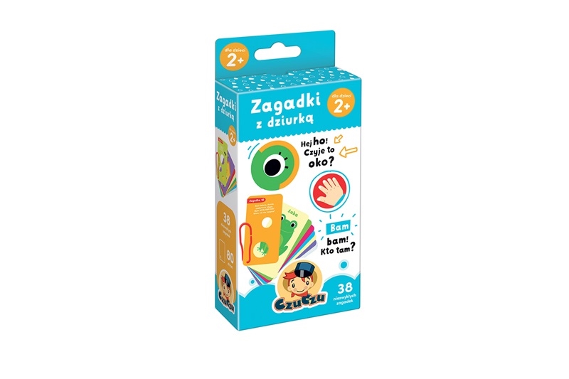 CZUCZU ZAGADKI Z DZIURKĄ 2+ ZAWIESZKA