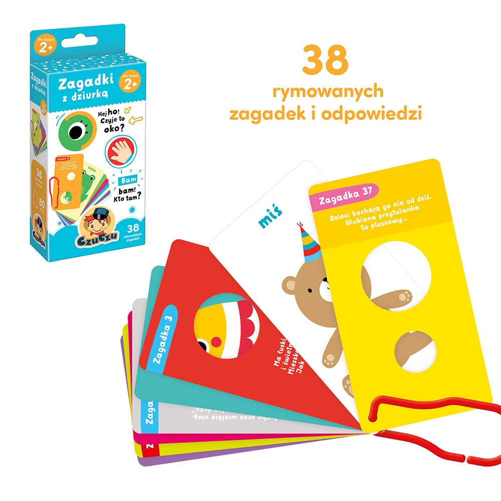 CZUCZU ZAGADKI Z DZIURKĄ 2+ ZAWIESZKA