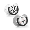 LOVI SMOCZEK SILIKONOWY 3-6M SALT&PEPPER 22/878