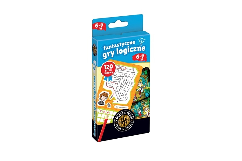CZUCZU FANTASTYCZNE GRY LOGICZNE 6-7 LAT