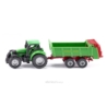 SIKU 1673 TRAKTOR Z PRZYCZEPĄ