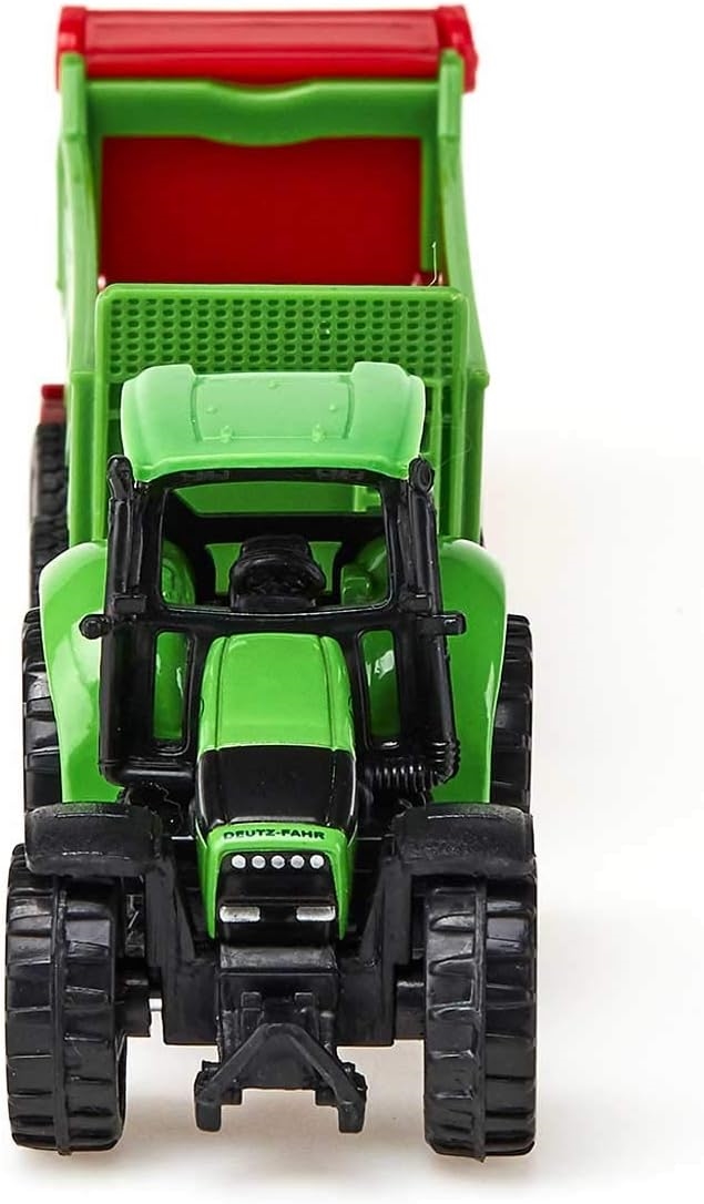 SIKU 1673 TRAKTOR Z PRZYCZEPĄ