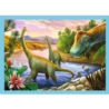 Puzzle - 4w1 (12, 15, 20, 24) - Wyjątkowe dinozaur