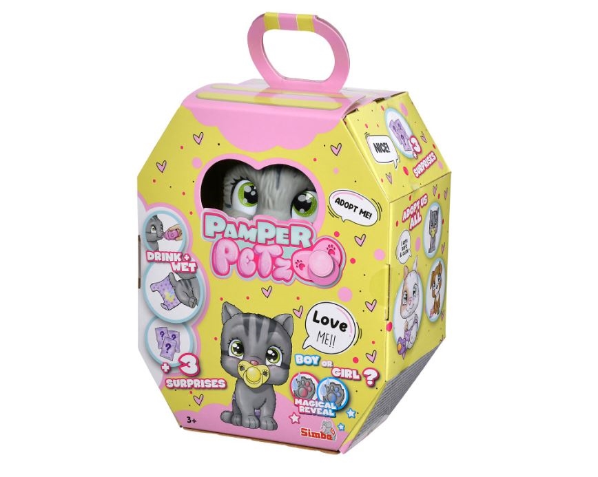 PAMPER PETZ KOTEK Z PIELUSZKOWEGO GANGU