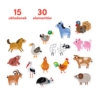 CZUCZU PUZZLE DO PARY ZWIERZATKA NA WSI