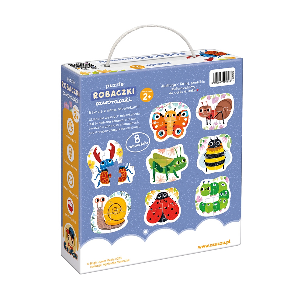 CZUCZU PUZZLE ROBACZKI CZWORACZKI