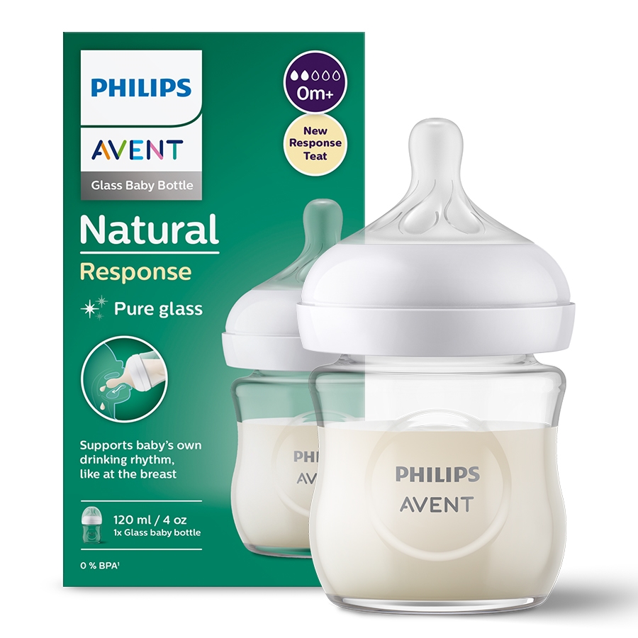 AVENT BUTELKA NATURAL 120M SZKŁO