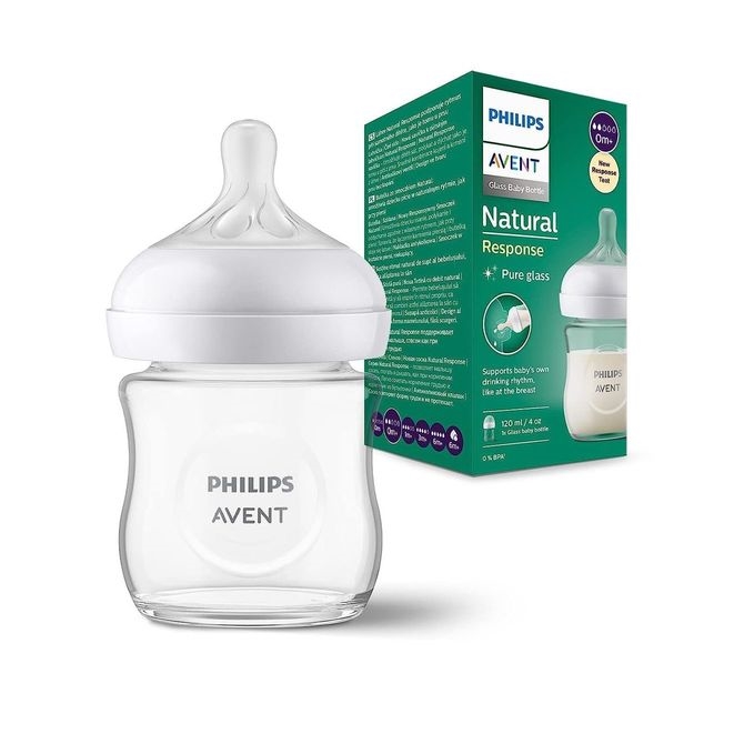 AVENT BUTELKA NATURAL 120M SZKŁO
