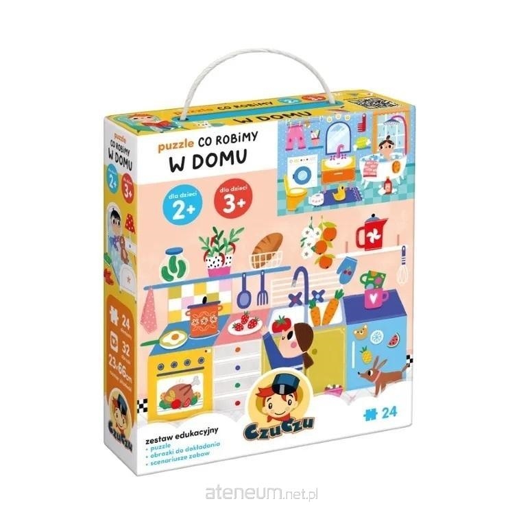 CZUCZU PUZZLE CO ROBIMY W DOMU 2,3+
