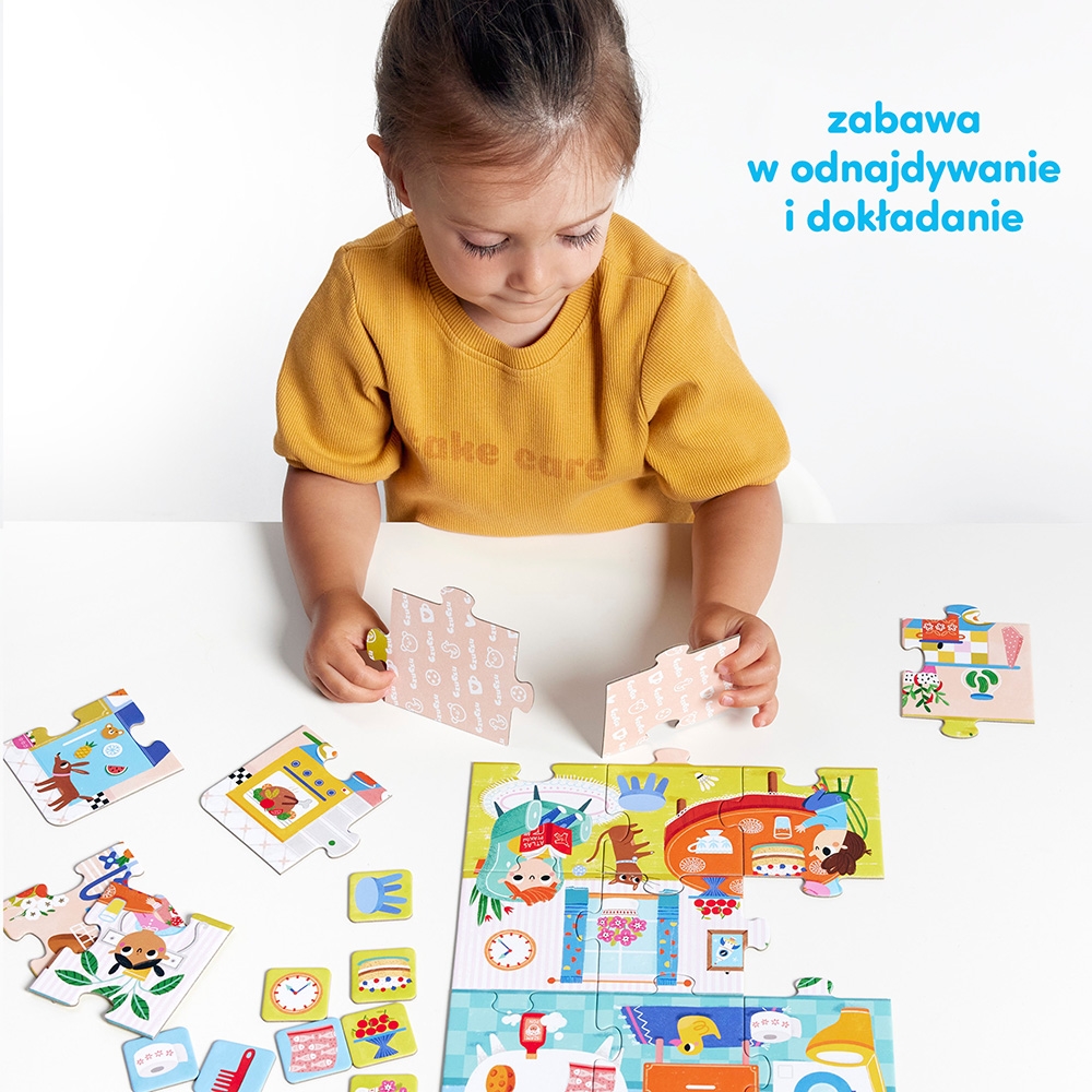 CZUCZU PUZZLE CO ROBIMY W DOMU 2,3+