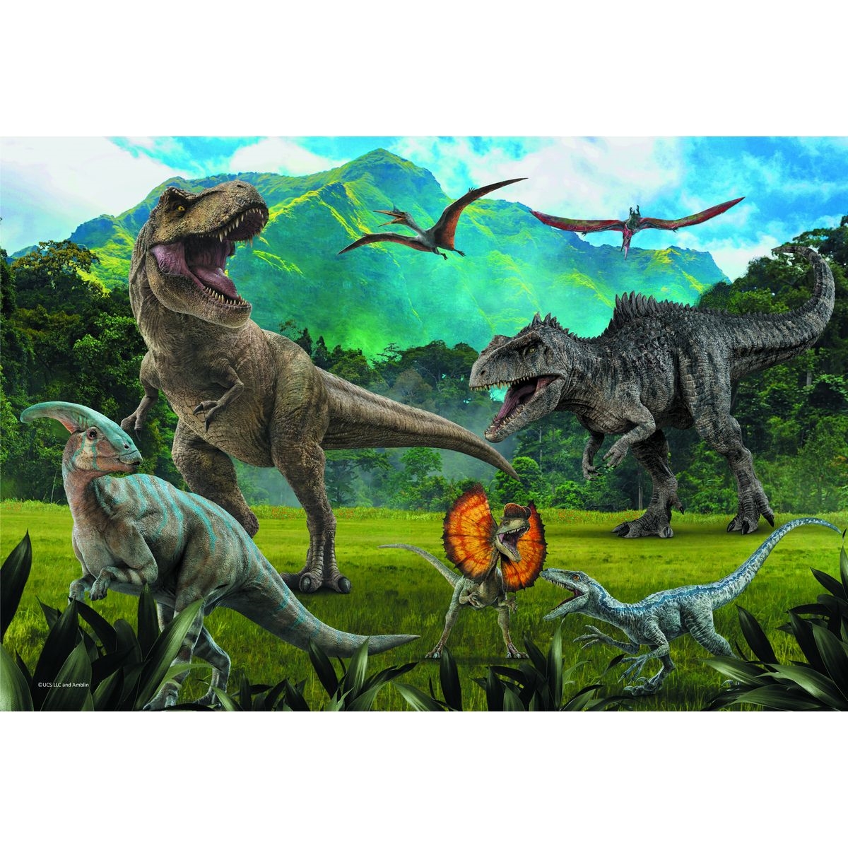 TREFL PUZZLE 100 PARK JURAJSKI