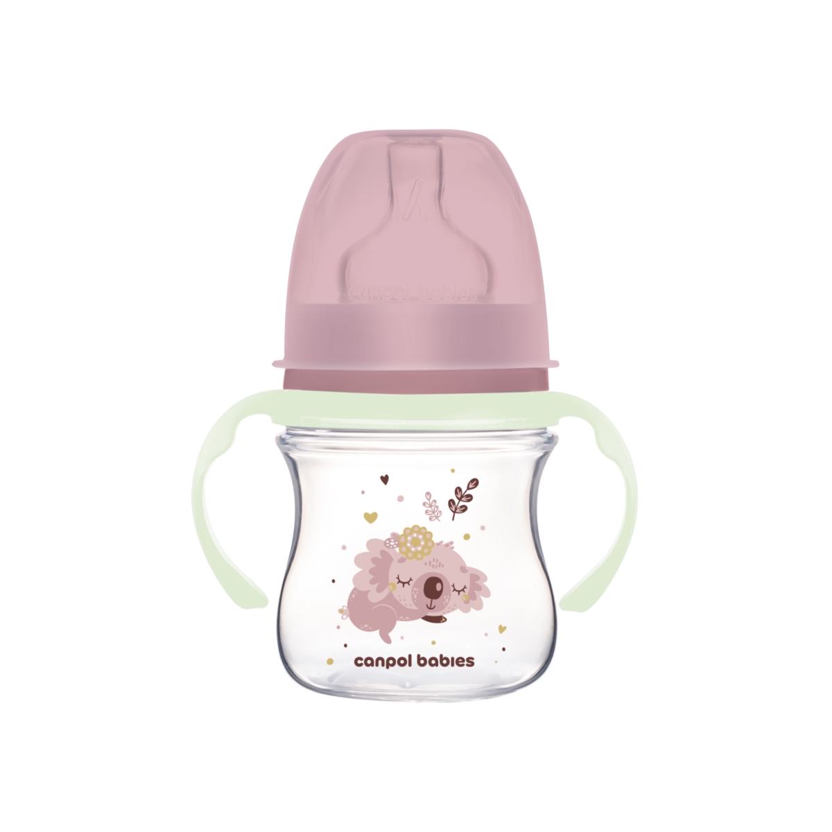 CANPOL BABIES BUTELKA 120 ML SLEEPY KOALA RÓŻ
