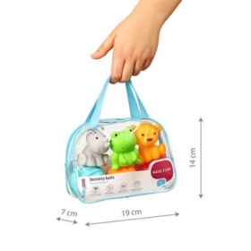 BABYONO PIŁECZKI SENSORYCZNE 6 SZTUK